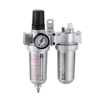 Source regulator lubricator pneumatic air filter 1/4"g frl units china supply  preparation treatment air control unit